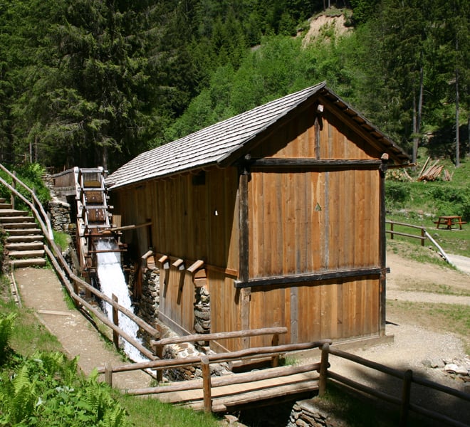 La vecchia segheria Parco Nazionale dello Stelvio Trentino